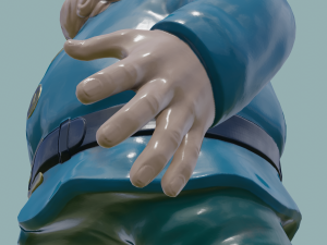garden gnome pbr 3Dモデル
