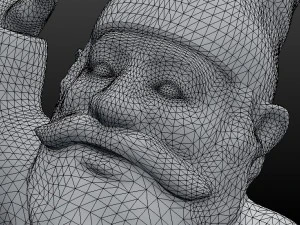 garden gnome pbr 3D Model