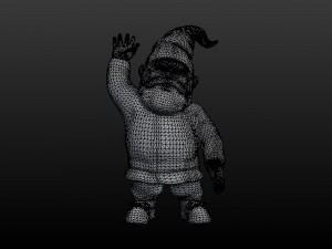 garden gnome pbr 3Dモデル