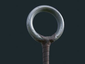 fantasy sword pbr Modelo 3D