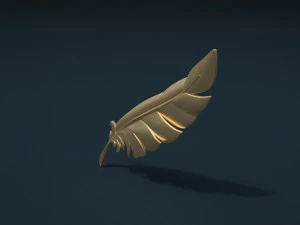 मुद्रण योग्य पंख 3D प्रिंट मॉडल