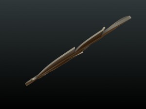 printable feather 3D प्रिंट मॉडल