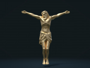 crucified jesus christ 3D Print Model