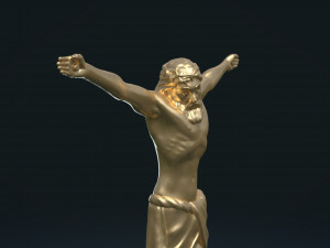crucified jesus christ 3D प्रिंट मॉडल