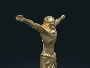 crucified jesus christ 3D Print Model