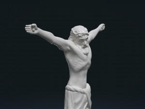 crucified jesus christ 3D प्रिंट मॉडल