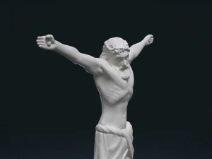 crucified jesus christ 3D Print Model