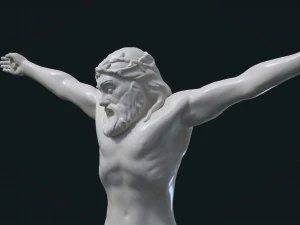crucified jesus christ 3D Print Model
