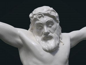 crucified jesus christ 3D प्रिंट मॉडल