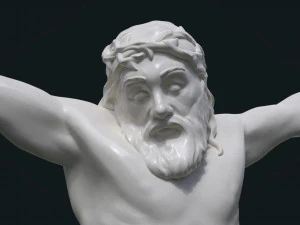 crucified jesus christ 3D Print Model