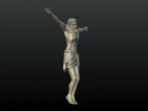 crucified jesus christ 3D Print Model