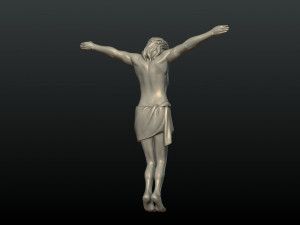 crucified jesus christ 3D प्रिंट मॉडल