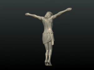 crucified jesus christ 3D Print Model
