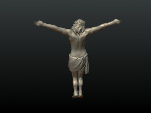 crucified jesus christ 3D प्रिंट मॉडल