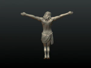 crucified jesus christ 3D Print Model