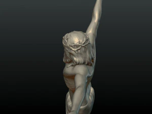 crucified jesus christ 3D Print Model