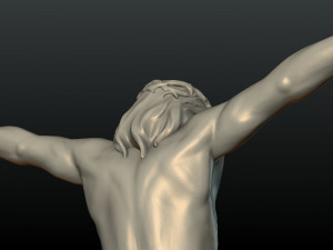 crucified jesus christ 3D प्रिंट मॉडल