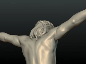 crucified jesus christ 3D Print Model