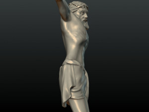crucified jesus christ 3D प्रिंट मॉडल