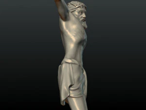 crucified jesus christ 3D Print Model