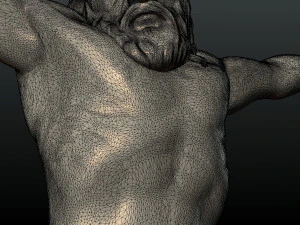 crucified jesus christ 3D Print Model
