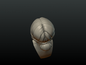 girl head 3D Print Model