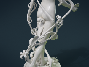 dryad Model Cetak 3D