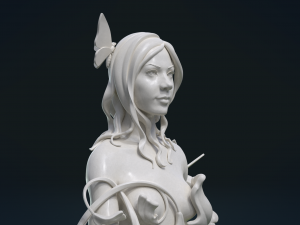 dryad Model Cetak 3D