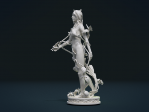 dryad Model Cetak 3D