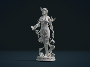 dryad Model Cetak 3D