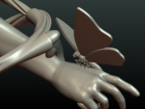 dryad Model Cetak 3D