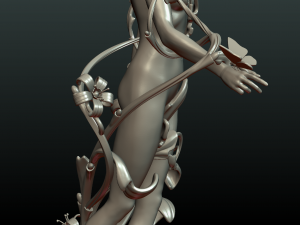 dryad Model Cetak 3D