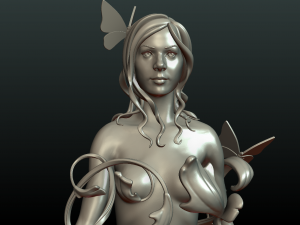 dryad Model Cetak 3D