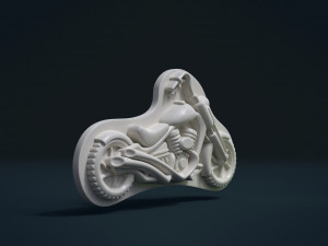 motorcycle 3D Print Model