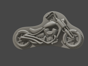 motorcycle 3D Print Model
