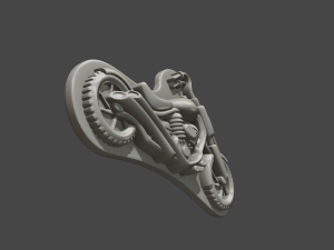 motorcycle 3D Print Model
