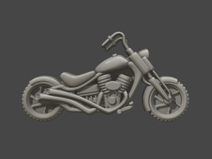motorcycle 3D Print Model