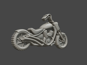motorcycle 3D Print Model