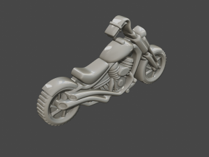 motorcycle 3D Print Model