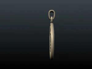 maple pendant 3D Print Model