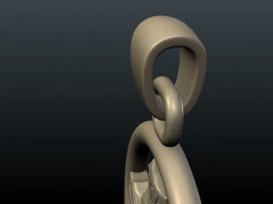 maple pendant 3D Print Model