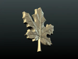 maple pendant 3D Print Model