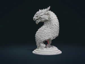 dragon bust 3D Print Model
