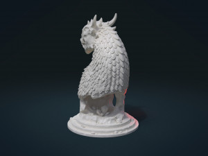 dragon bust 3D printmodel