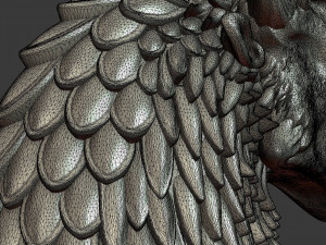 dragon bust 3D printmodel