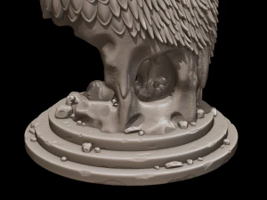 dragon bust 3D Print Model
