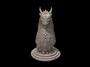 dragon bust 3D printmodel