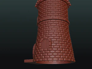 fantasy tower house 3D Print Model