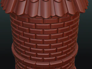 fantasy tower house 3D Print Model