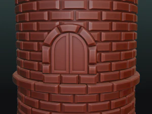 fantasy tower house 3D Print Model